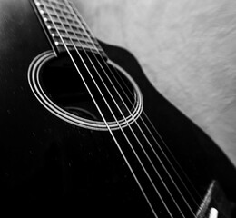 Obraz premium guitar close up