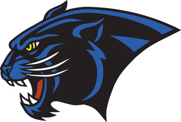 Panther Black Jaguar Logo Design Mascot © vectorfarmer