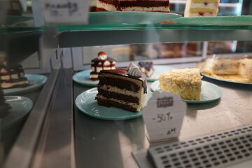 sweets pastries from the bakery
