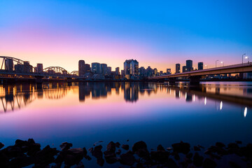 Osaka Skyline Cityscape