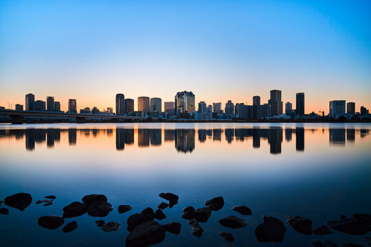 Osaka Skyline Cityscape
