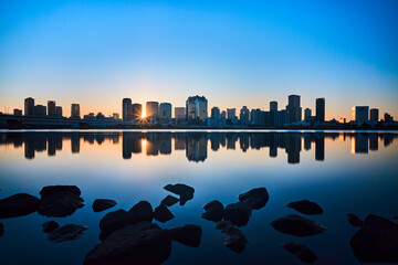 Osaka Skyline Cityscape