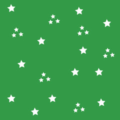 green vector abstract star white background pattern, bed sheet pattern, handkerchief pattern.