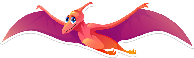 Cartoon dinosaur © klyaksun