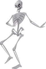 dancing skeleton
