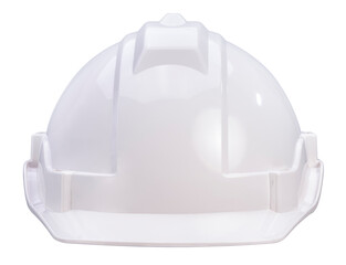 White safety helmet or hard cap isolated on white background, Construction hat on white background