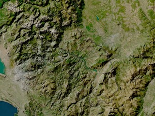 Kukes, Albania. Low-res satellite. No legend