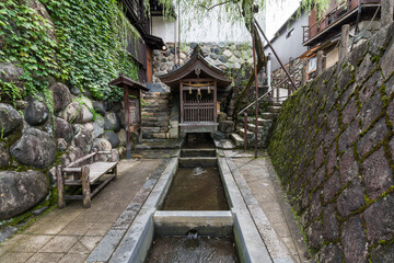 宗祇水　郡上八幡