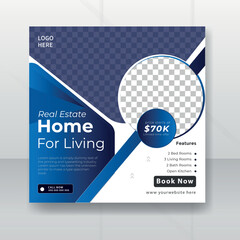 real estate social media and Corporate Home sale template design.
