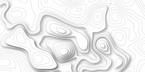 Fototapeta na wymiar abstract Pattern with Topographic map and mounte map with river and sea background. Line topography map contour background, geographic grid. Abstract vector illustration.