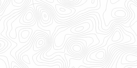 Topographic map background. Line topography map contour background, geographic grid. Abstract vector illustration.