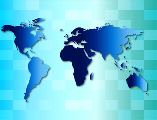 world map design vector