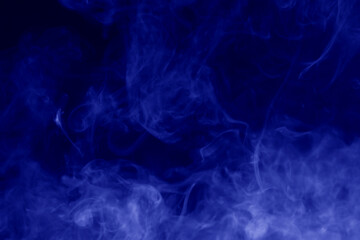 blue smoke background