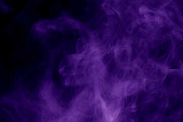 Purple smoke
