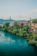 Fototapeta na wymiar Piekny Mostar