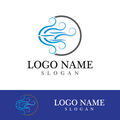 Wind icon vector illustration design