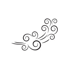 Wind icon vector illustration design