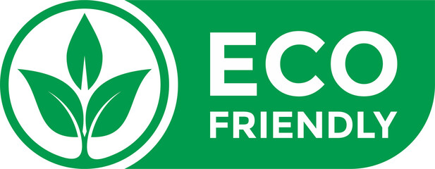 eco friendly product label logo design	
