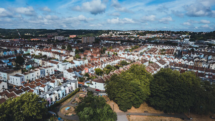 Fototapeta na wymiar Cityscape of Bristol, United Kingdom