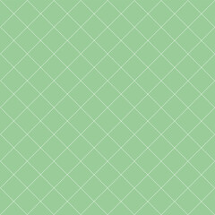 Fototapeta na wymiar Abstract green square fabric pattern minimal , white dashed line quilt pattern, bed sheet pattern, handkerchief pattern.