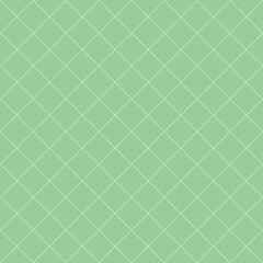 Abstract green square fabric pattern minimal , white dashed line quilt pattern, bed sheet pattern, handkerchief pattern.