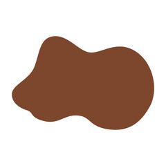 abstract hand drawn shapes