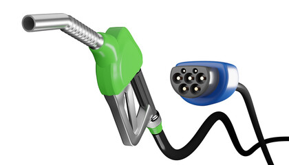 Green economy. Illustrazione 3d © alexmat46