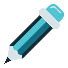 pencil icon with eraser on it