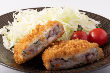 ［青森県・郷土料理］イカメンチ
