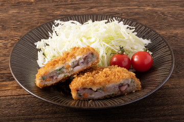 ［青森県・郷土料理］イカメンチ