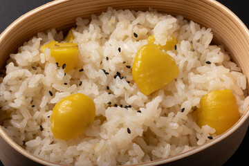 栗ご飯　栗ご飯弁当