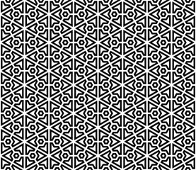 Vector seamless with Japanese pattern