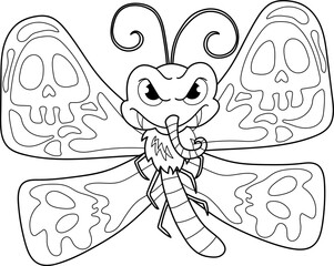 Scary Halloween clipart