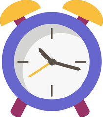 alarm clock flat design