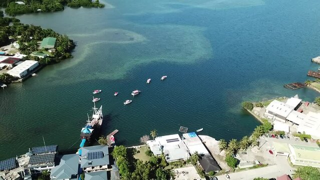 Colonia city in Yap state, Micronesia.