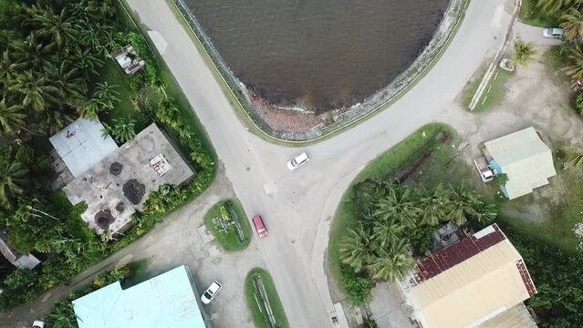 Colonia city in Yap state, Micronesia.
