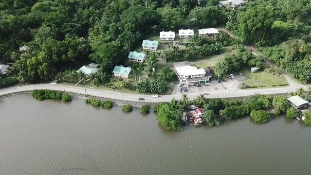 Colonia city in Yap state, Micronesia.