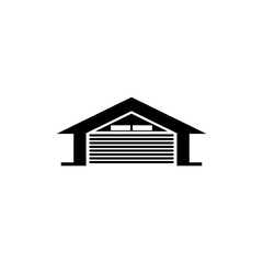 Car garage icon. Garage sign for mobile concept and web design
