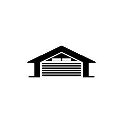 Car garage icon. Garage sign for mobile concept and web design