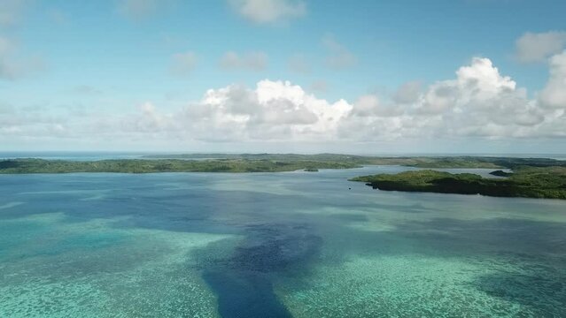 Colonia city in Yap state, Micronesia.