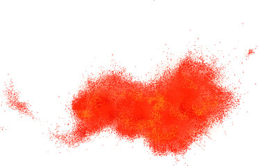 Colorful holi powder