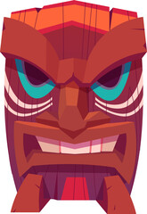 Tiki mask