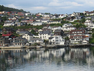 Naklejka na ściany i meble Hafengegend von Stavanger