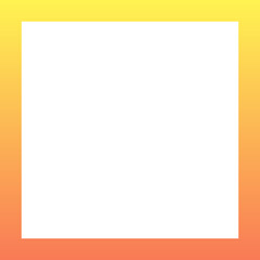 aesthetic colorful square box gradient frame decoration