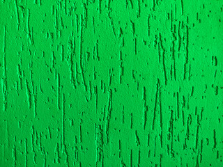 Green wall texture. Embossed wall.
