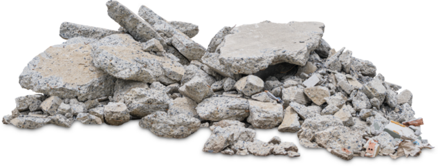 Ruin rubble, broken.