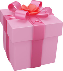 Pink Gift box 3D