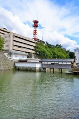 福井城跡 御廊下橋と山里口御門