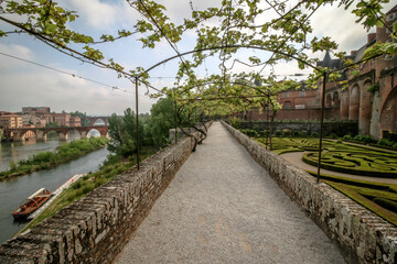 Fototapeta premium Views from the city of Albi, France