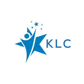 KLC Letter logo white background .KLC Business finance logo design vector image in illustrator .KLC letter logo design for entrepreneur and business.
